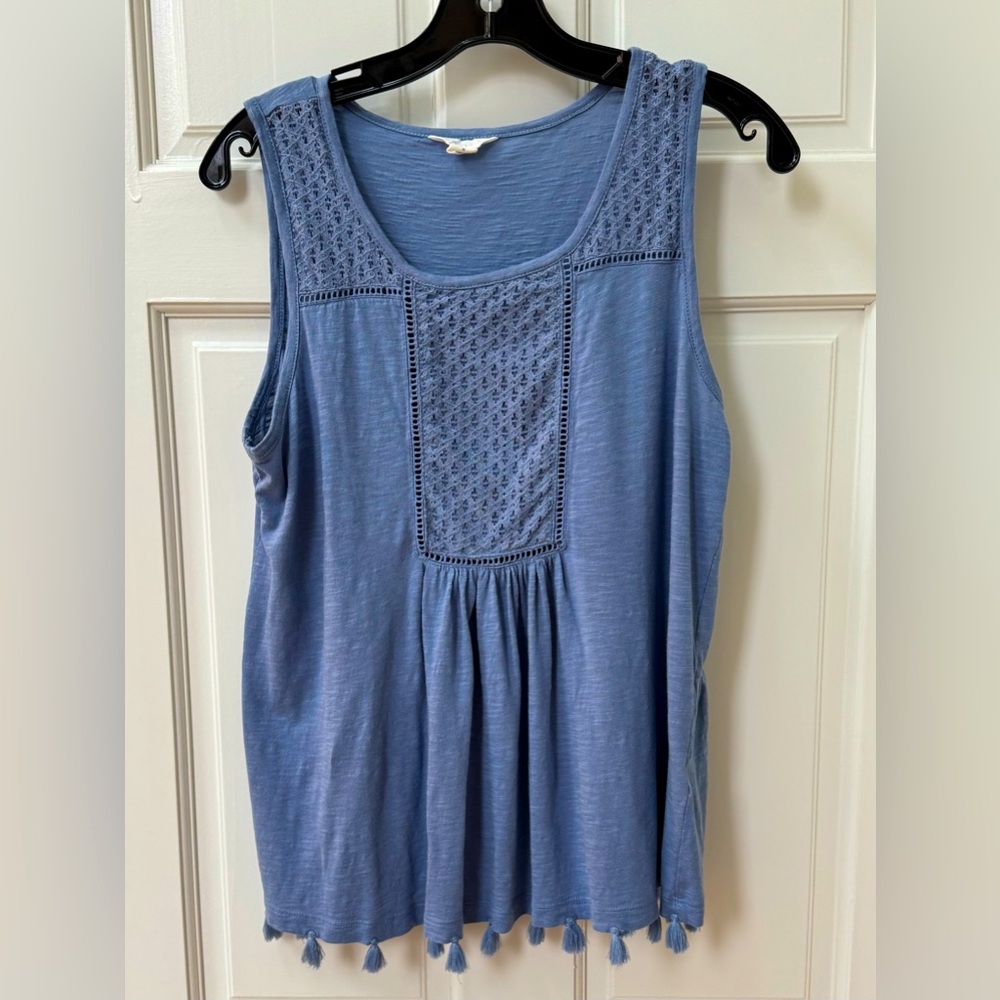 Caslon Blue Tank Medium